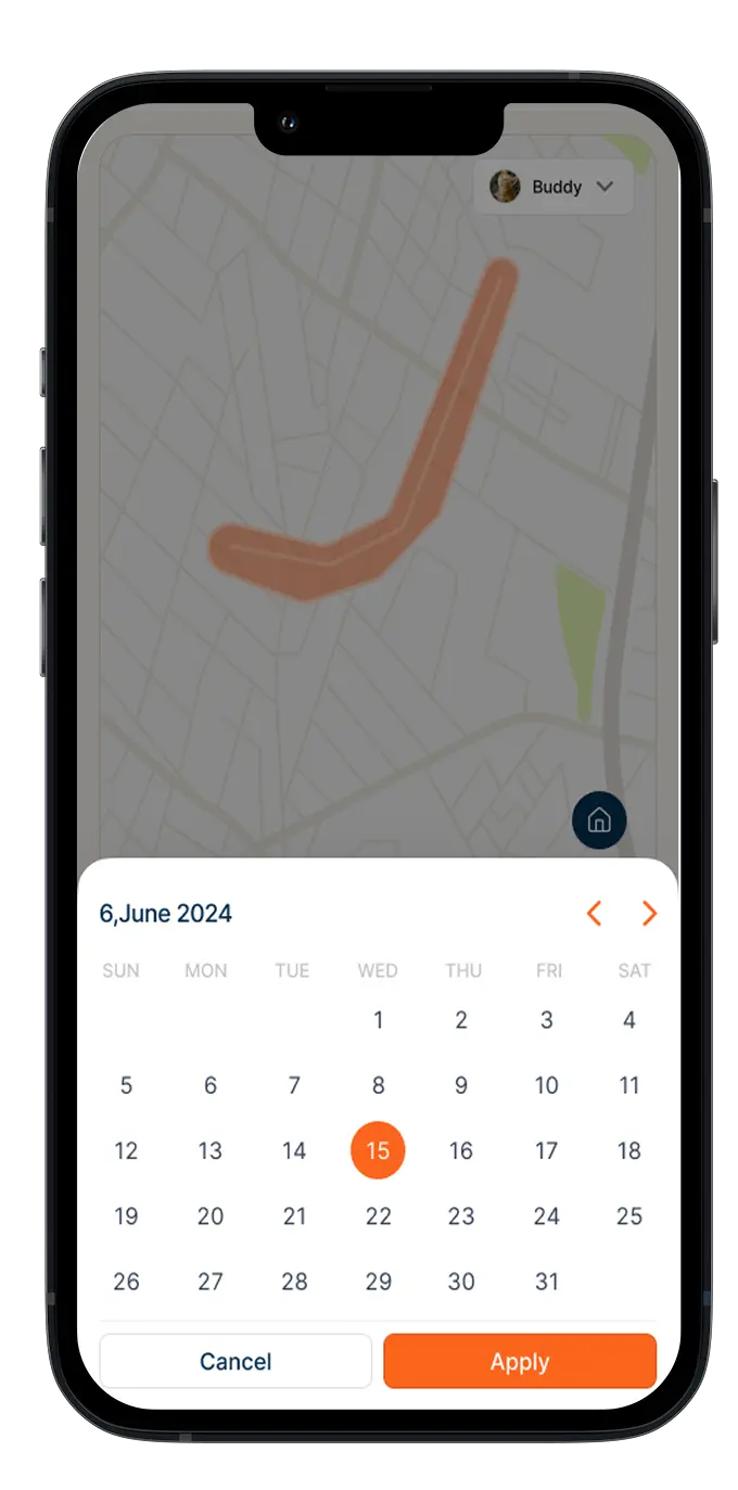 Colla app screen